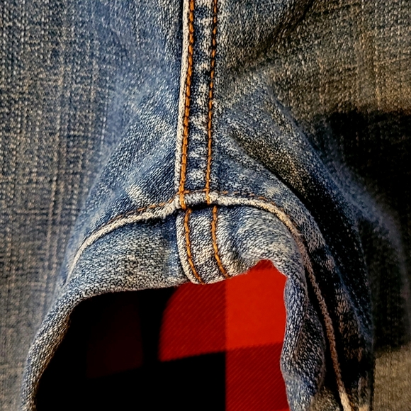 Womens Levi Jeans straight leg Size 8 Long - Picture 4 of 6